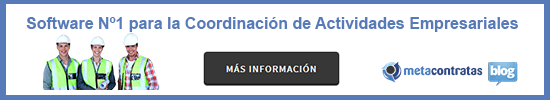 metacontratas banner software coordinacion actividades empresariales