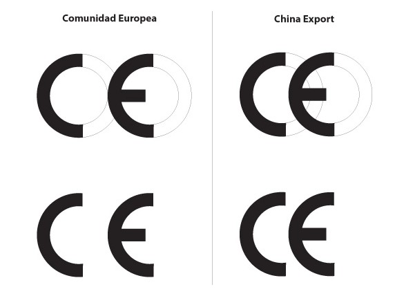 Diferencias entre marcado comunidad europea y china exports