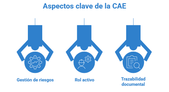 Infografía CAE 2025 aspectos clave